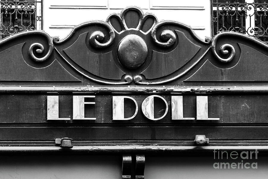 Le Doll in Paris France Photograph by John Rizzuto