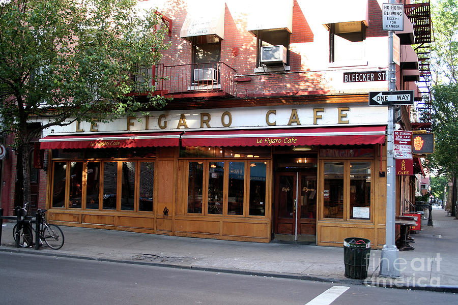 Le Figaro Cafe gone Photograph by Steven Spak