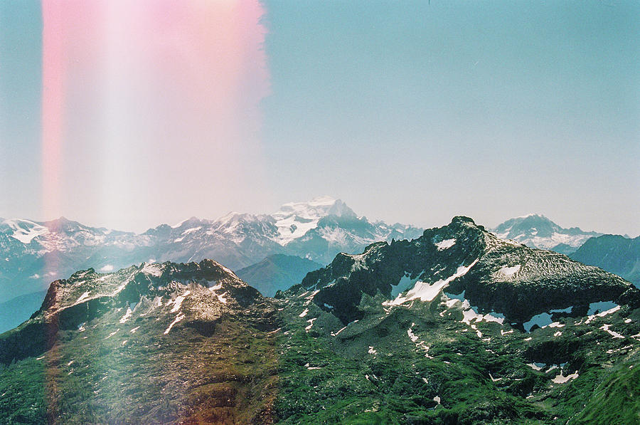 Le grand mont Photograph by Barthelemy de Mazenod