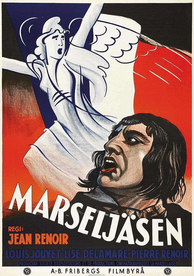 Vintage Mixed Media - Le Marseillaise, 1938 by Movie World Posters