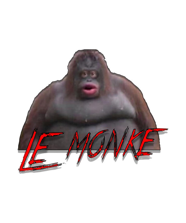 Le Monke Meme by Girls Hellochen