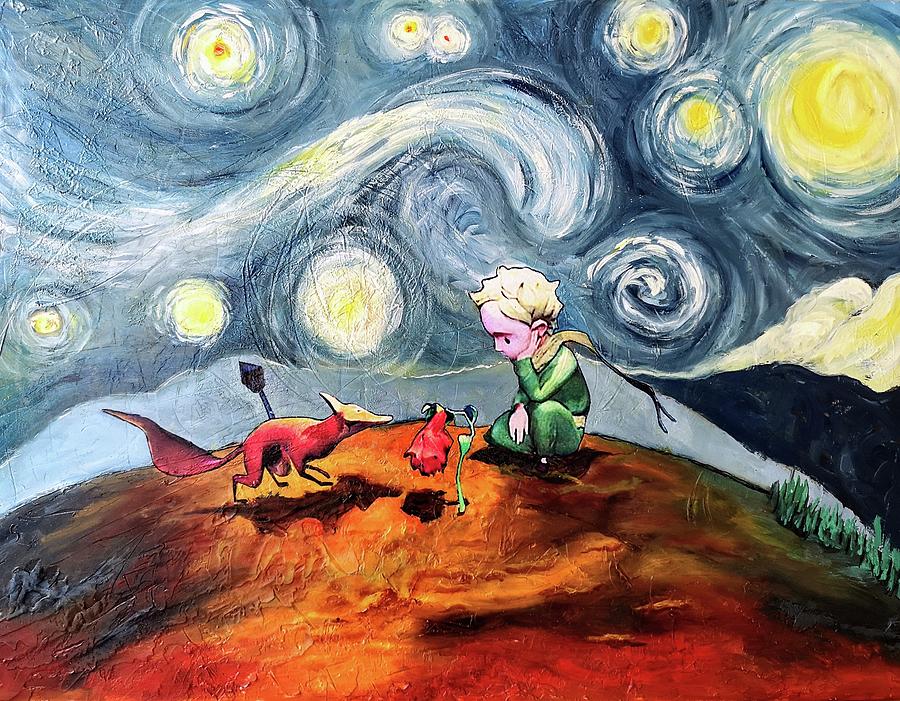 Le Petit Prince Painting by Florin Coman - Fine Art America