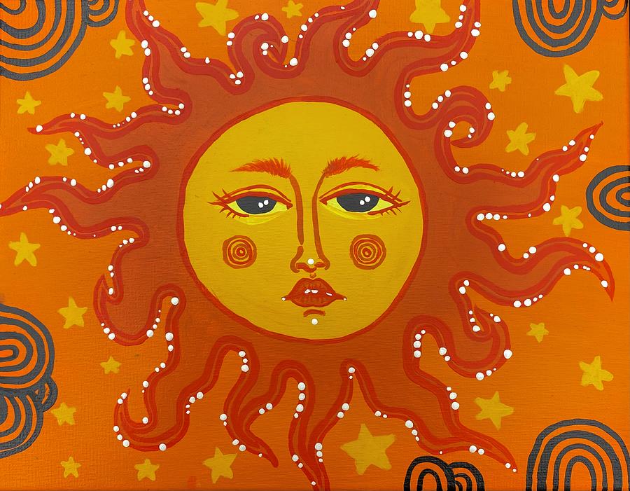 Le Soleil Painting by Annabeth Taber - Fine Art America