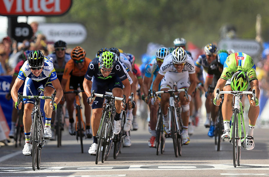 Le Tour de France 2013 - Stage Three Photograph by Doug Pensinger