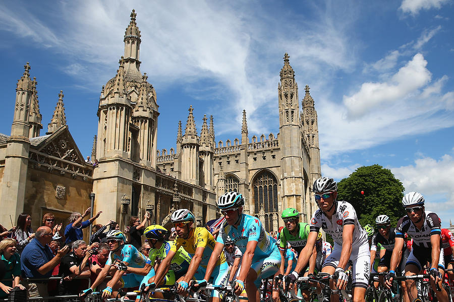Le Tour de France 2014 - Stage Three Photograph by Bryn Lennon