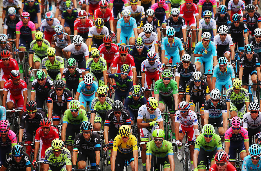 Le Tour de France 2015 - Stage Four Photograph by Bryn Lennon