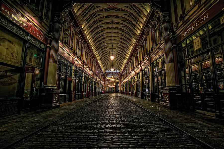 Leadenhall Market In The City Of London Photograph
