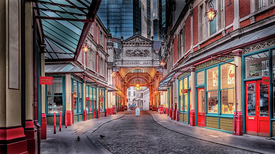 London Photograph - Leadenhall Market by PB Photography