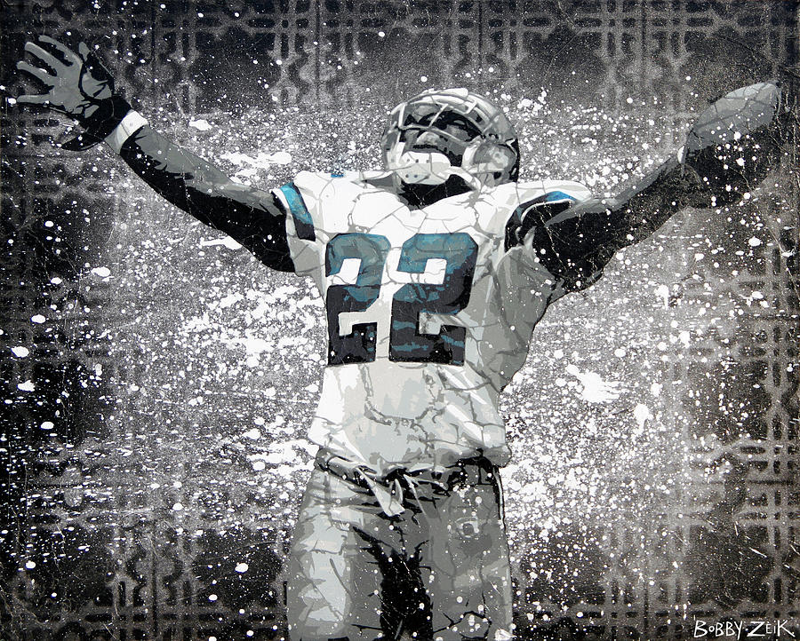 Emmitt Smith Painting - Leader Of The Cowboys by Bobby Zeik