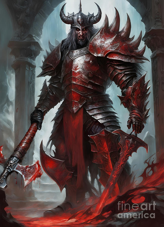 Leader Of The Death Knights Digital Art By Eric Muldoom - Fine Art America