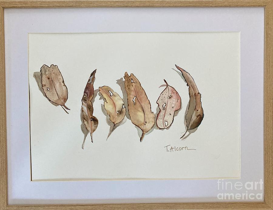Leaf Study I Painting by Therese Alcorn