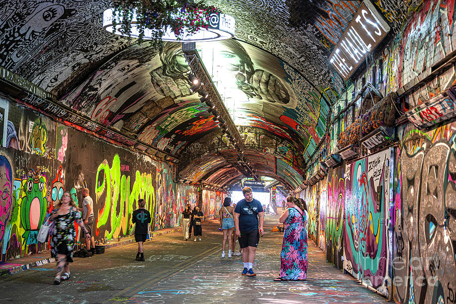 Leake Street Arches Photograph by Pravine Chester