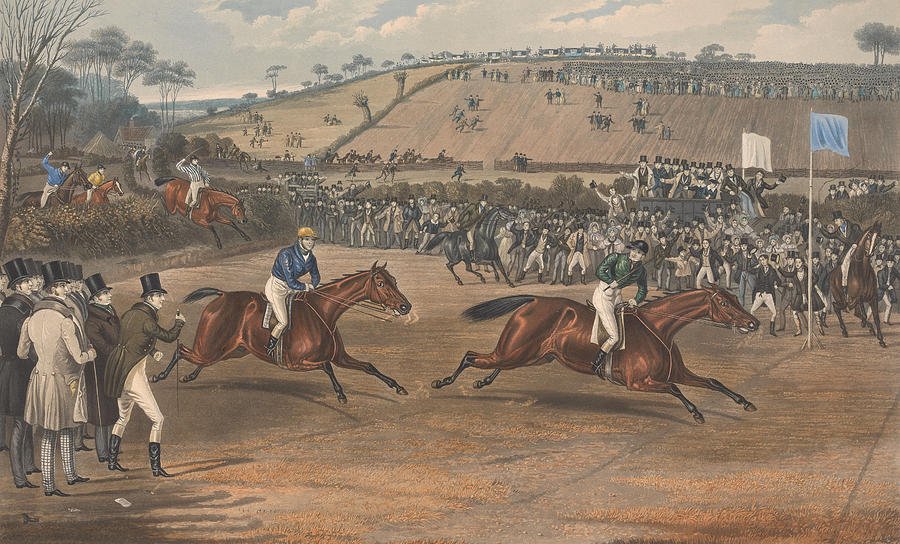 Leamington Grand Steeple Chase - Marqs of Waterford on Monarch Relief by Charles Hunt
