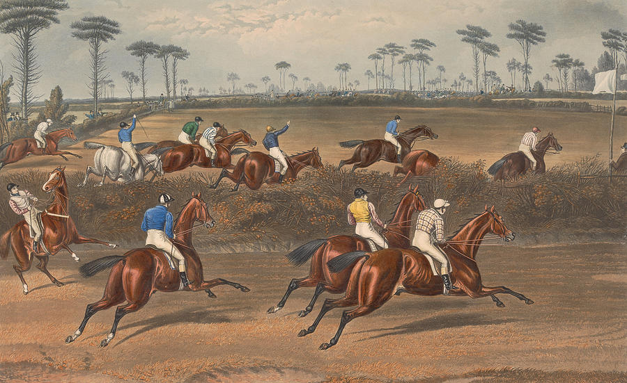 Leamington Grand Steeple Chase - Mr. Christian on Scripton Relief by Charles Hunt