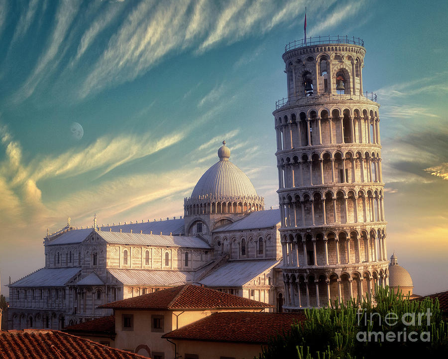 Leaning Tower at Pisa Photograph by Edmund Nagele FRPS