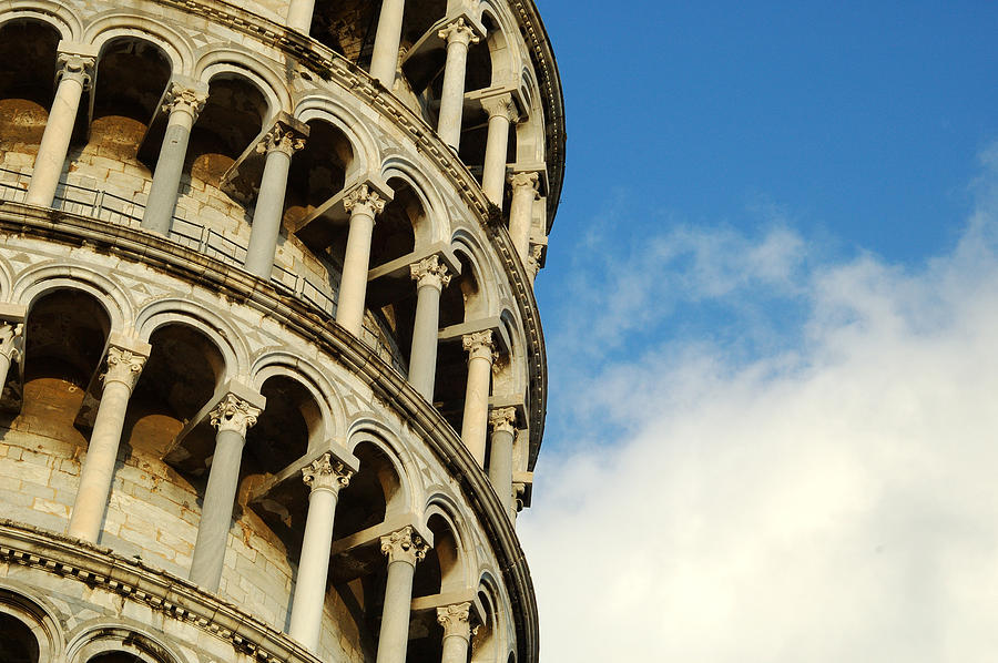 Leaning tower of Pisa Photograph by Firehorse