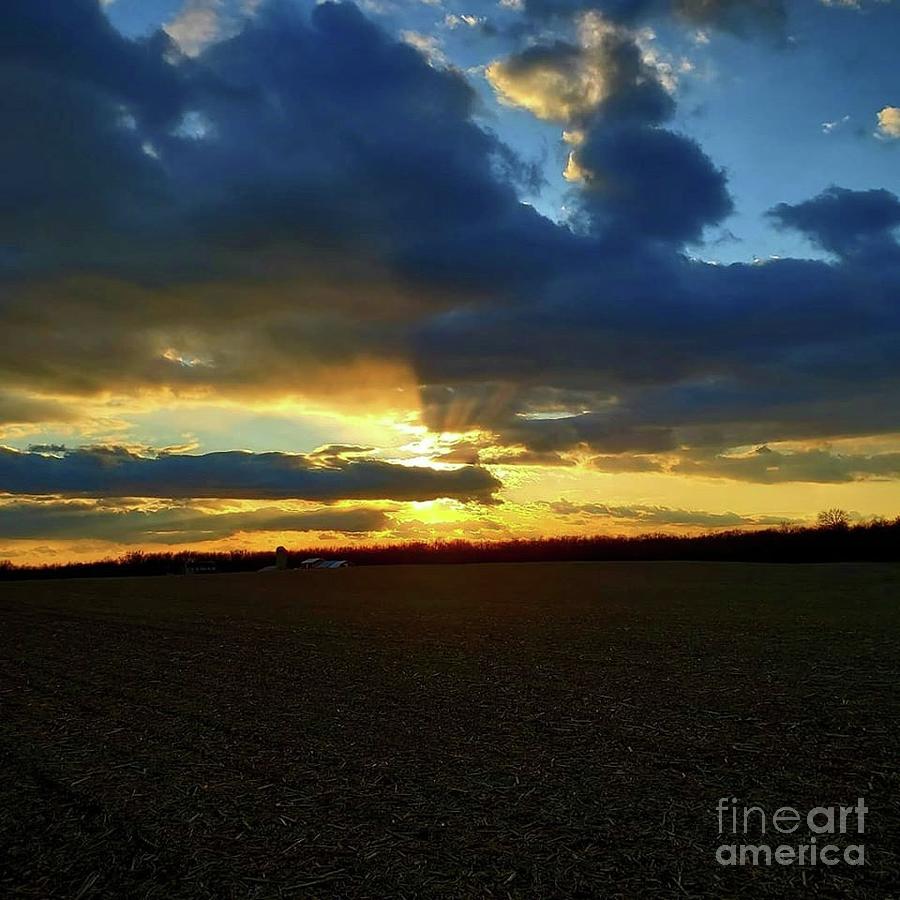 Leap Day Sunset Photograph by Shelly Crutchley