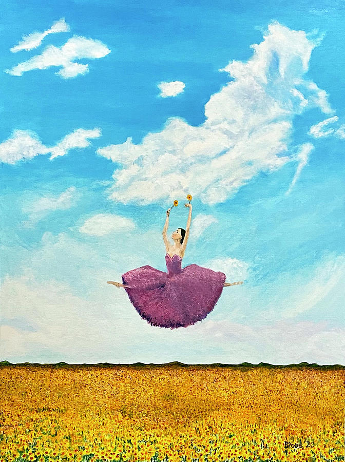 Leap Into Spring Painting by Thomas Blood
