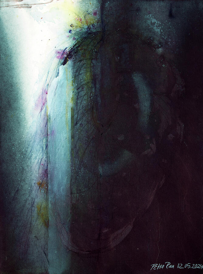Leap Painting by Petra Rau Leap Painting by Petra Rau