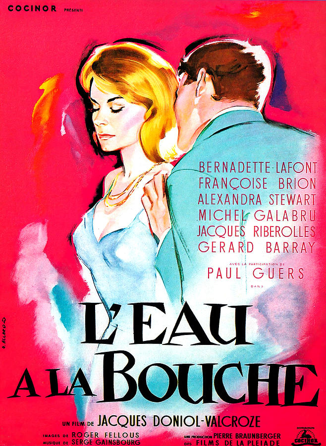 leau A La Bauche From 1960 Mixed Media
