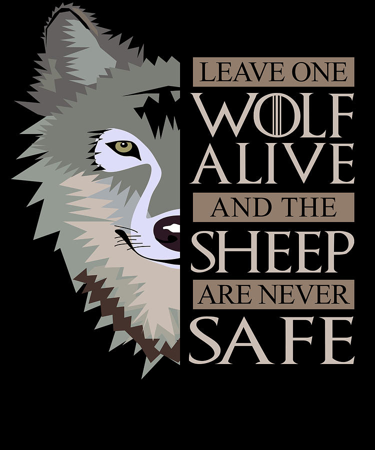 Leave One Wolf Alive Digital Art by Jacob Zelazny | Pixels