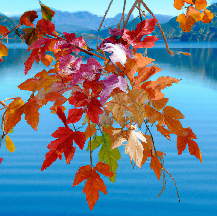 Leaves-Mix Make Upside-down Leaf Shape Photograph by Shahaf Rabi - Fine