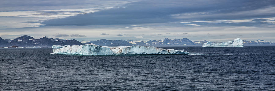 Leaving Greenland Photograph by John Haldane