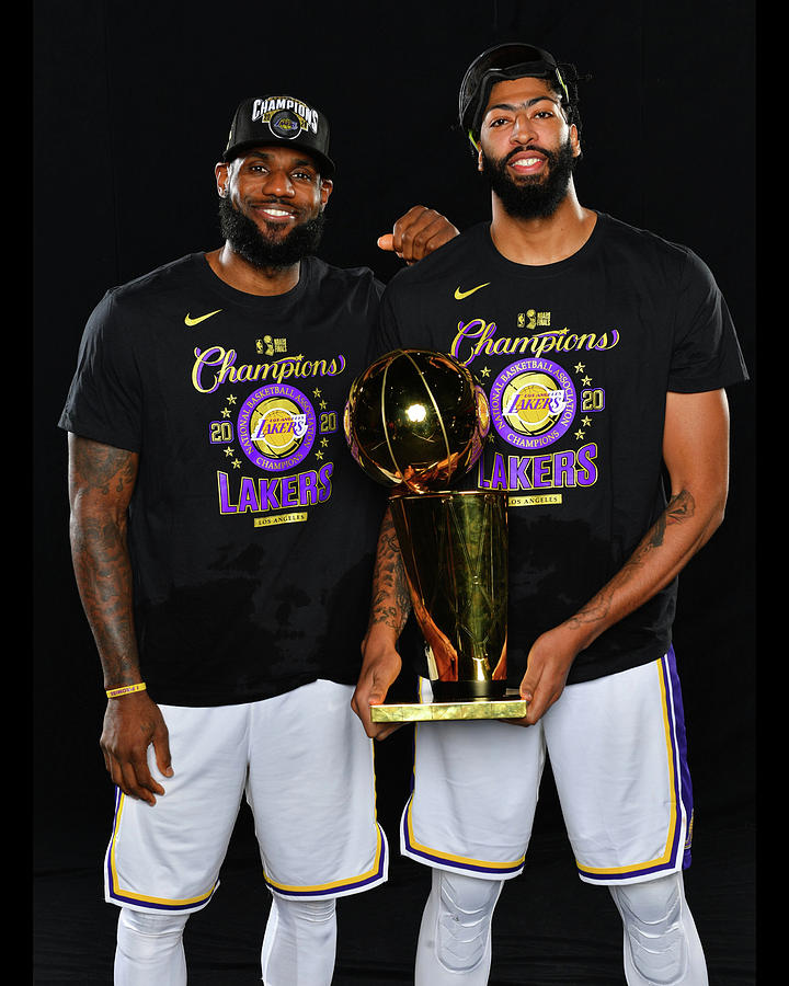 LeBron James And Anthony Davis Digital Art By Way Of Eye Fine Art America