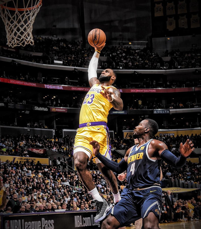 Lebron James Dunk Digital Art by Vaginoperineal Store - Fine Art America