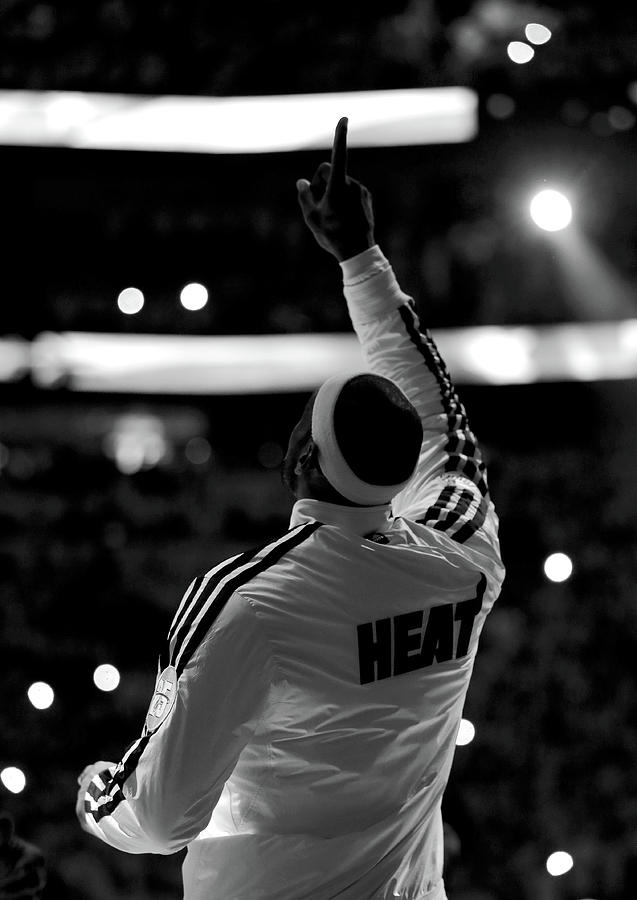 Lebron James Photograph - Lebron James by Mike Ehrmann