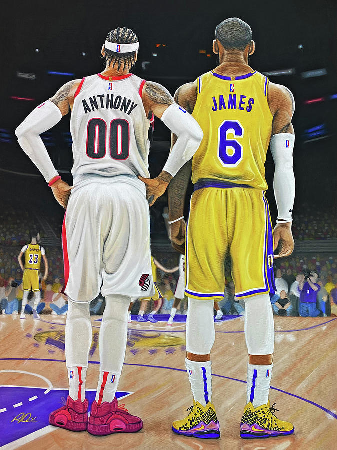 Los Angeles Lakers Nike LeBron James Shirt Hand Towel by Th - Fine Art  America