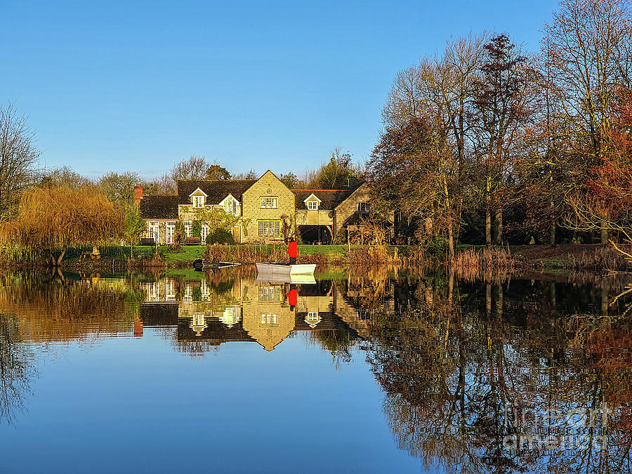 Lechlade Reflections Photograph by Chris Thaxter