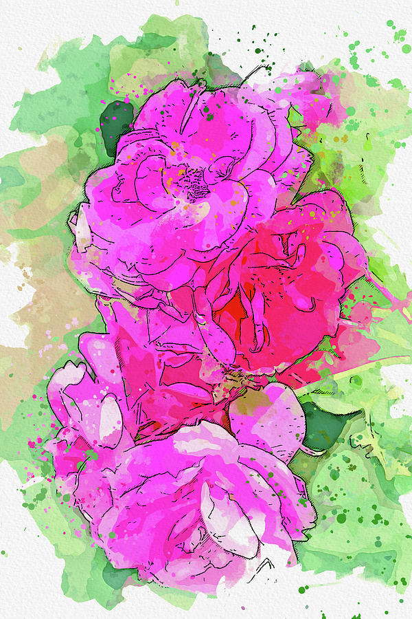 Leclerc  Rose Painting
