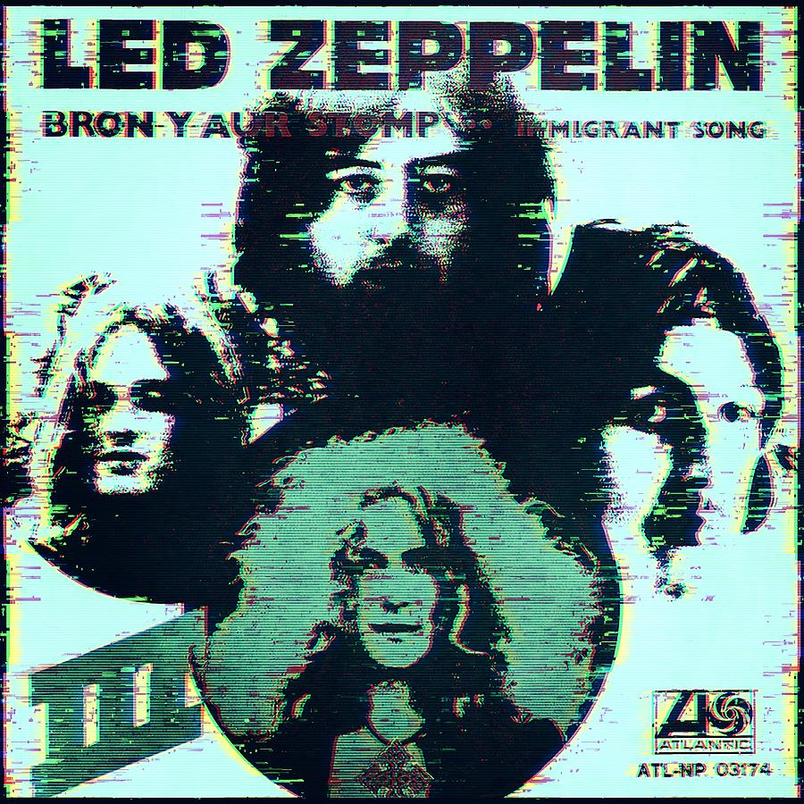 Led Zeppelin English Rock Band Robert Plant Jimmy Page John Paul Jones ...