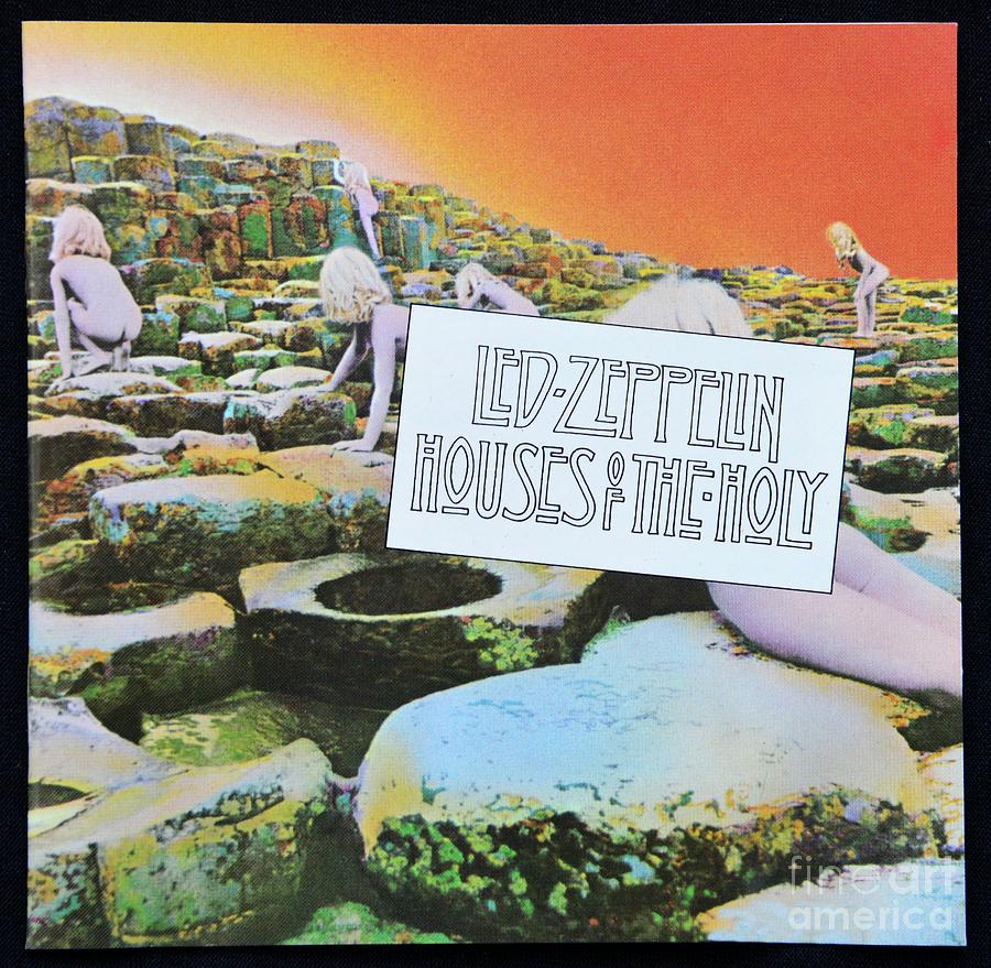 Led Zeppelin Houses of the Holy album cover Photograph by David Lee Thompson