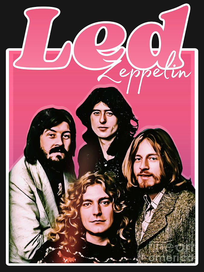 Led zeppelin Mixed Media by Kjul Srep | Fine Art America