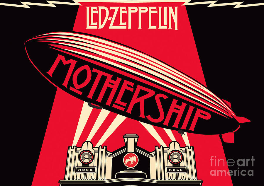 Led Zeppelin Mothership Photograph by Action