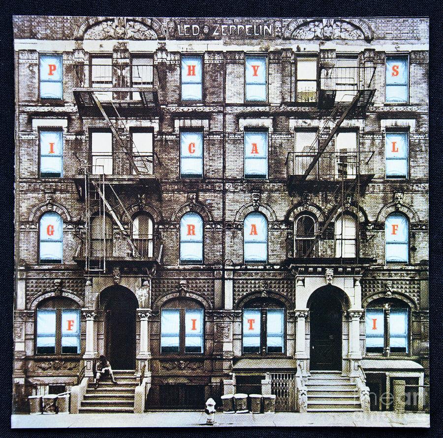 Led Zeppelin Physical Graffiti album cover Photograph by David Lee Thompson