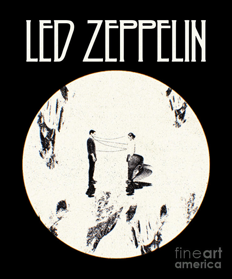 Led Zeppelin Rock Band Digital Art by James Scruggs | Fine Art America