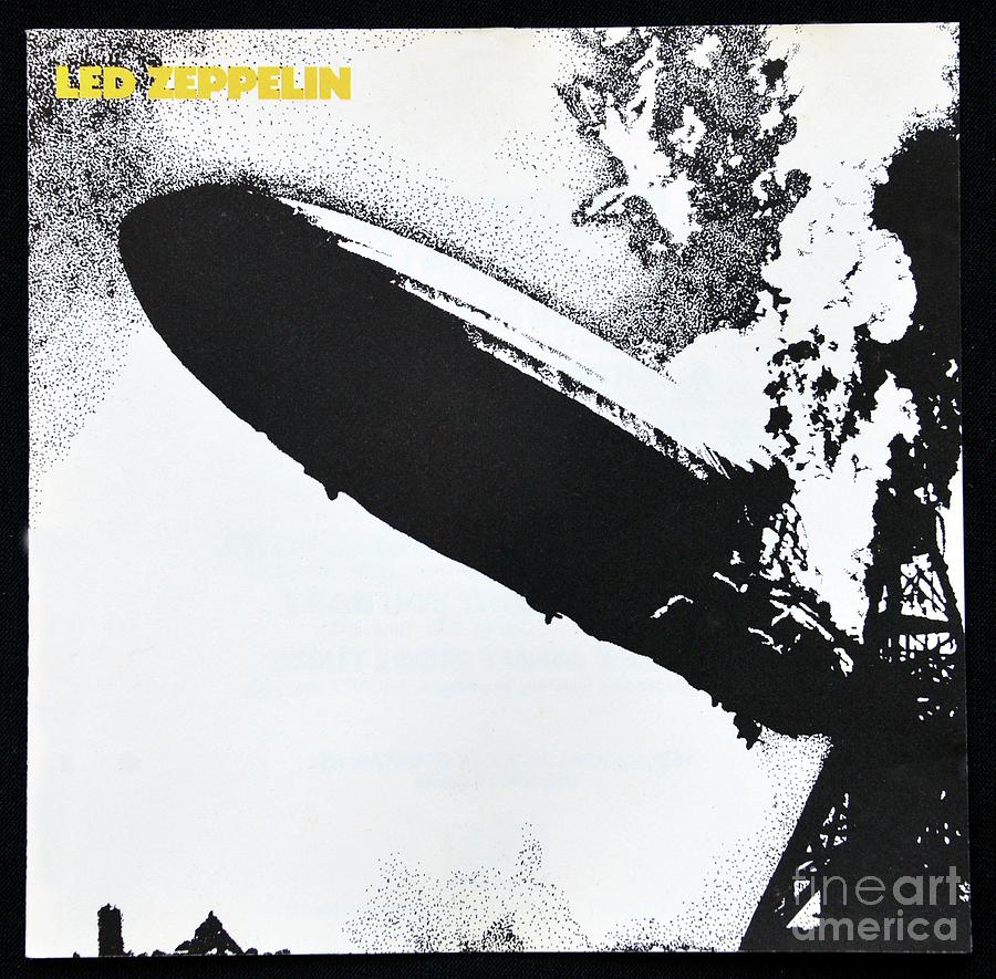  Led Zeppelins first album cover Photograph by David Lee Thompson