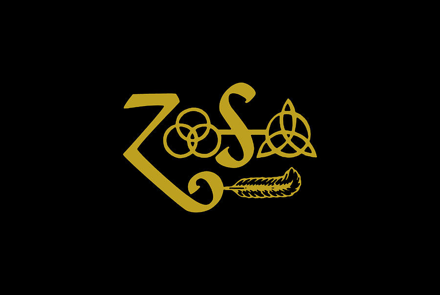 Led Zeppellin Jimmy Page Zoso Digital Art by Larry Schroeder