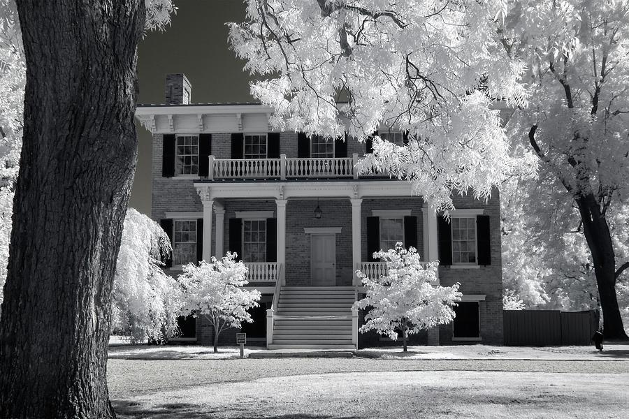 Lee Hall Mansion Infrared Photograph by Liza Eckardt