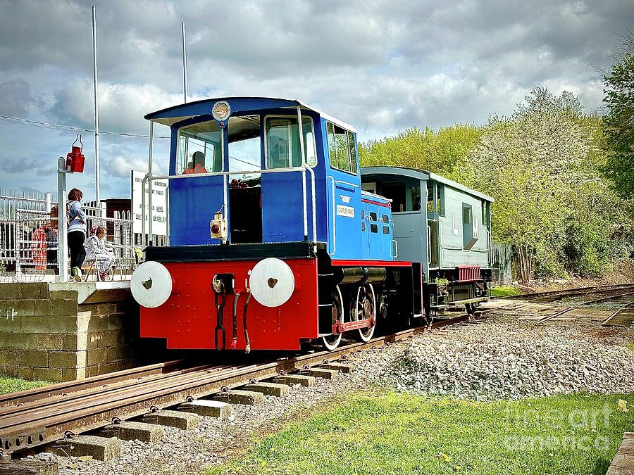 Leeds Fowler 422001 Charles Wake at the NIRT  Photograph by Gordon James