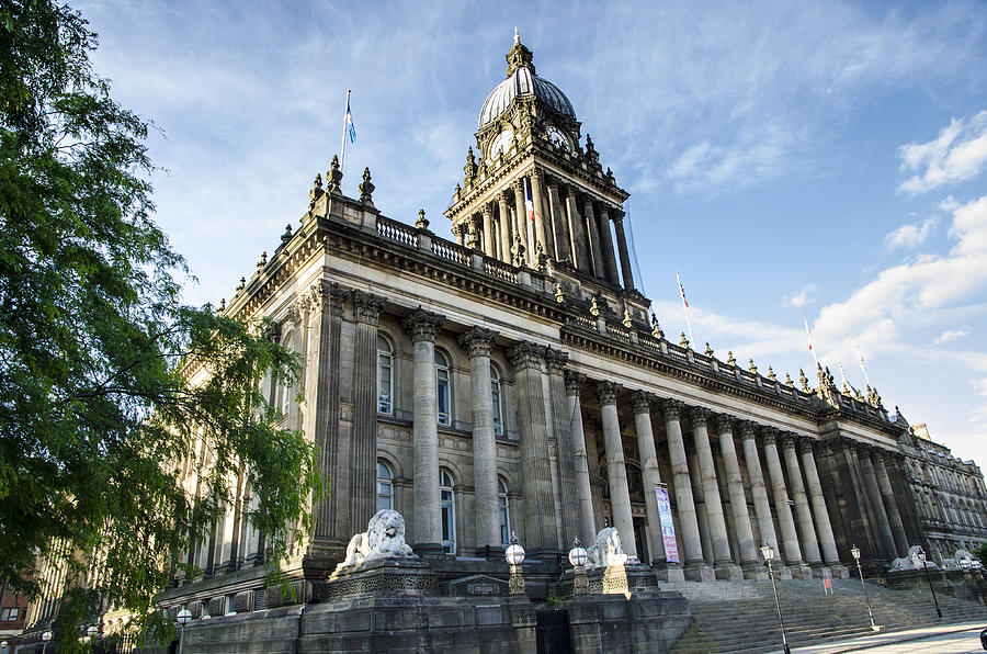 Leeds Town Hall, Leeds, West Yorkshire, England Photograph by John Lawson, Belhaven