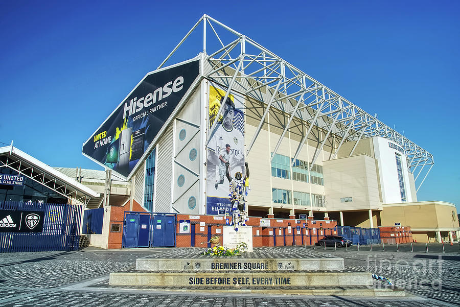 Leeds United Elland Road Stadium Photograph By Alison Chambers Pixels 2478