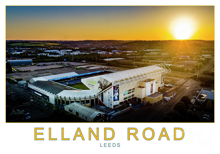 Leeds United Football Club Poster Photograph by Philip Fearnley
