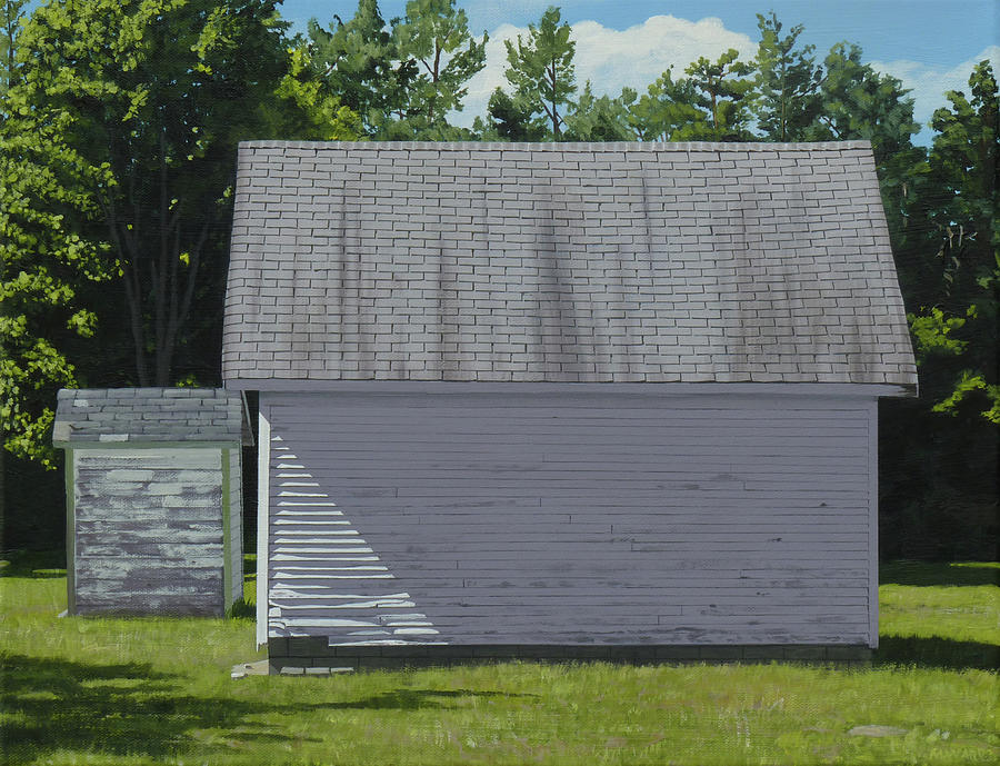 Barn Painting - Leelanau by Michael Ward