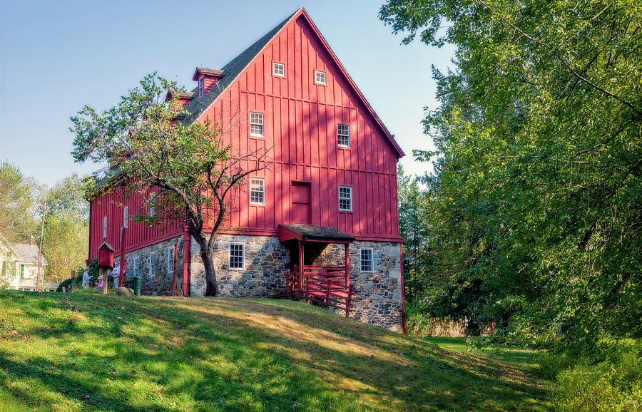 Lee's Merchant Mill - Stitched Photograph by Brian Wallace - Fine Art ...