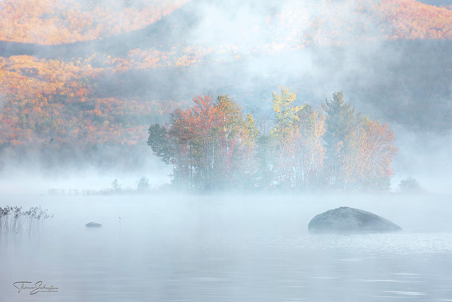 Lefferts Pond Chittenden Vermont Photograph by Photos by Thom