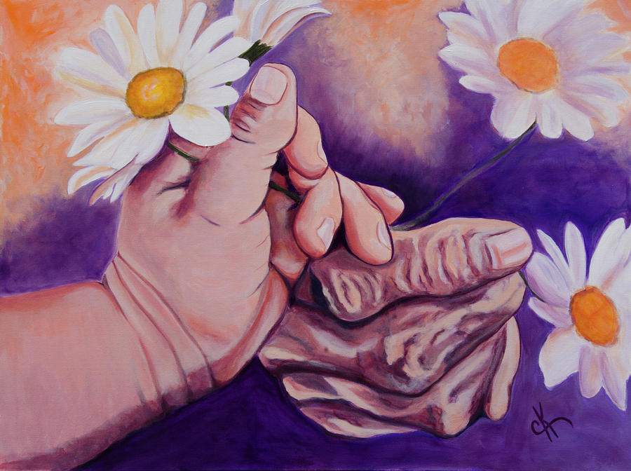 Flower Painting - Legacy by Claudia Klann